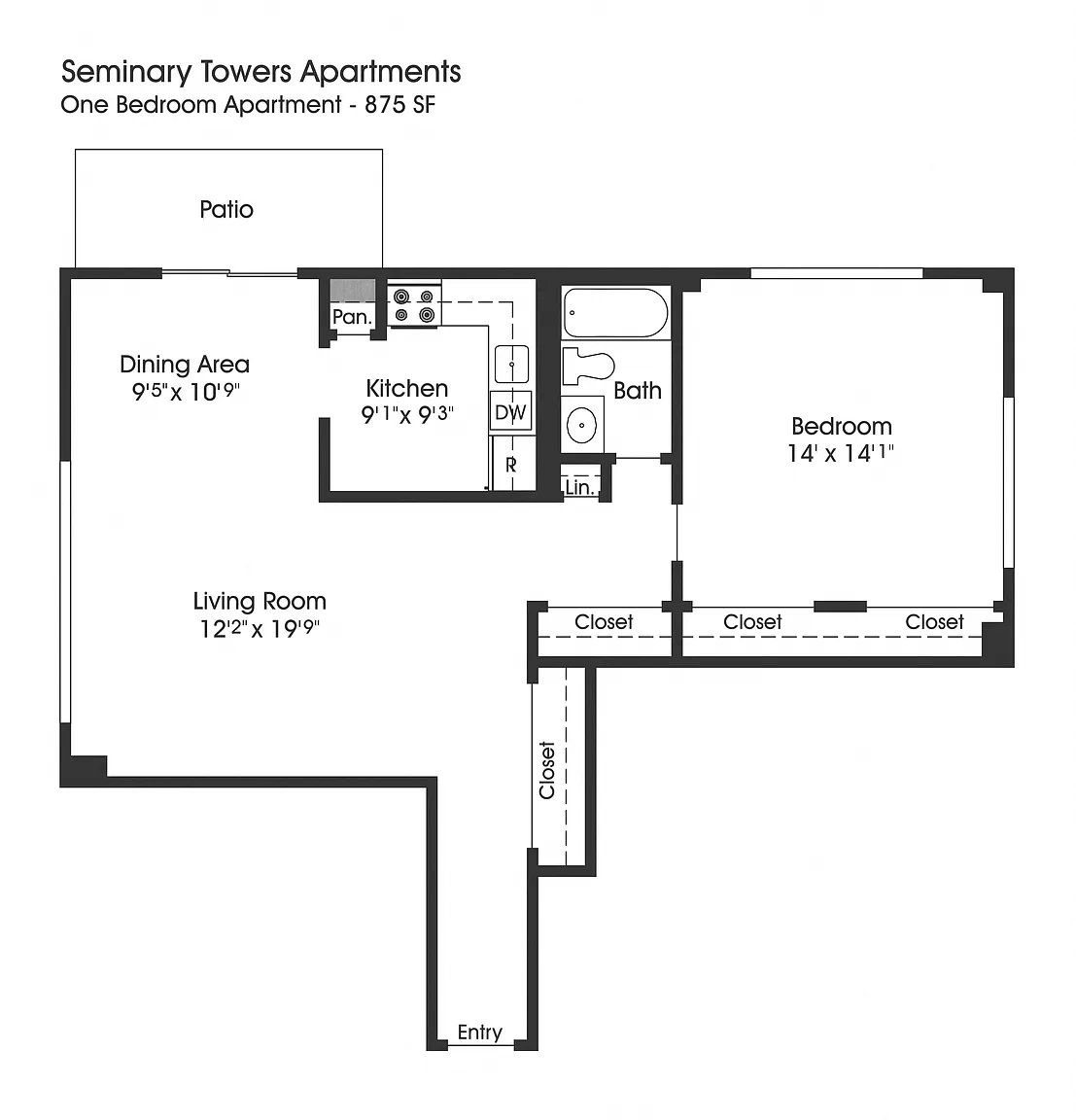 Seminary Towers – Floor plan