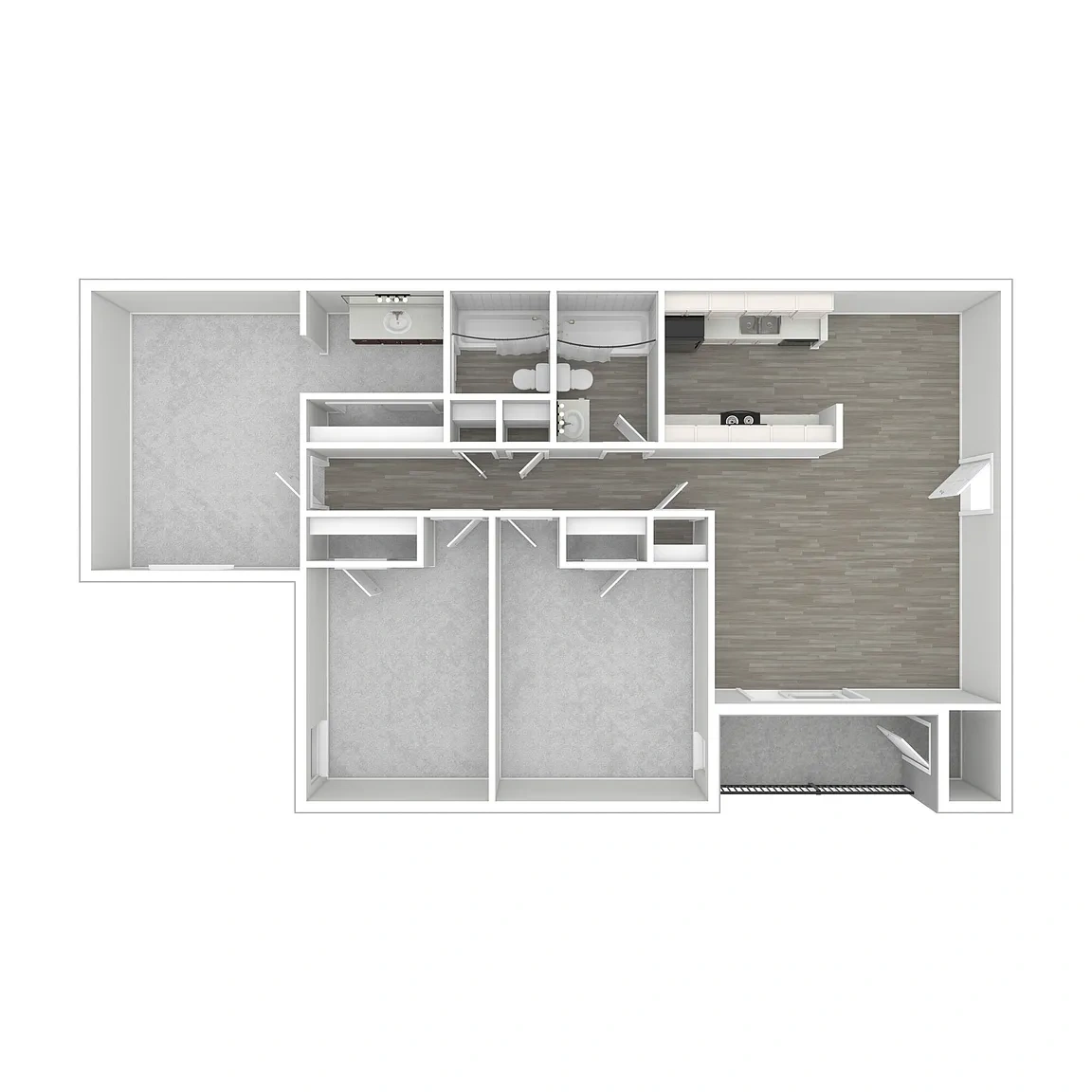 The Carmel – Floor plan