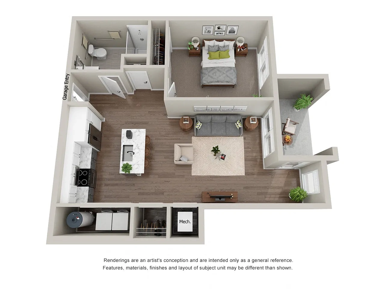 Tivoli Green Apartments & Townhomes – Floor plan
