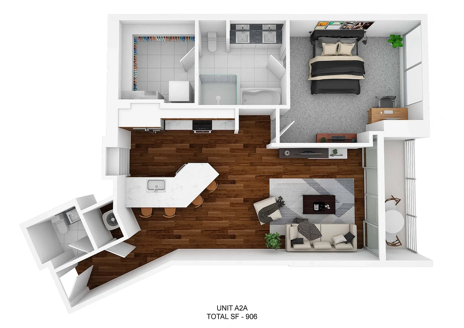 The Huntley Luxury Apartments – Floor plan