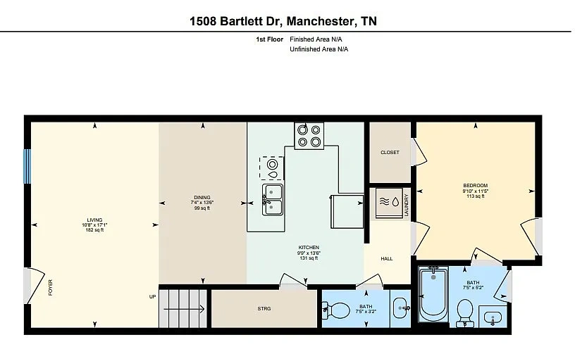Legacy Townhomes – Floor plan