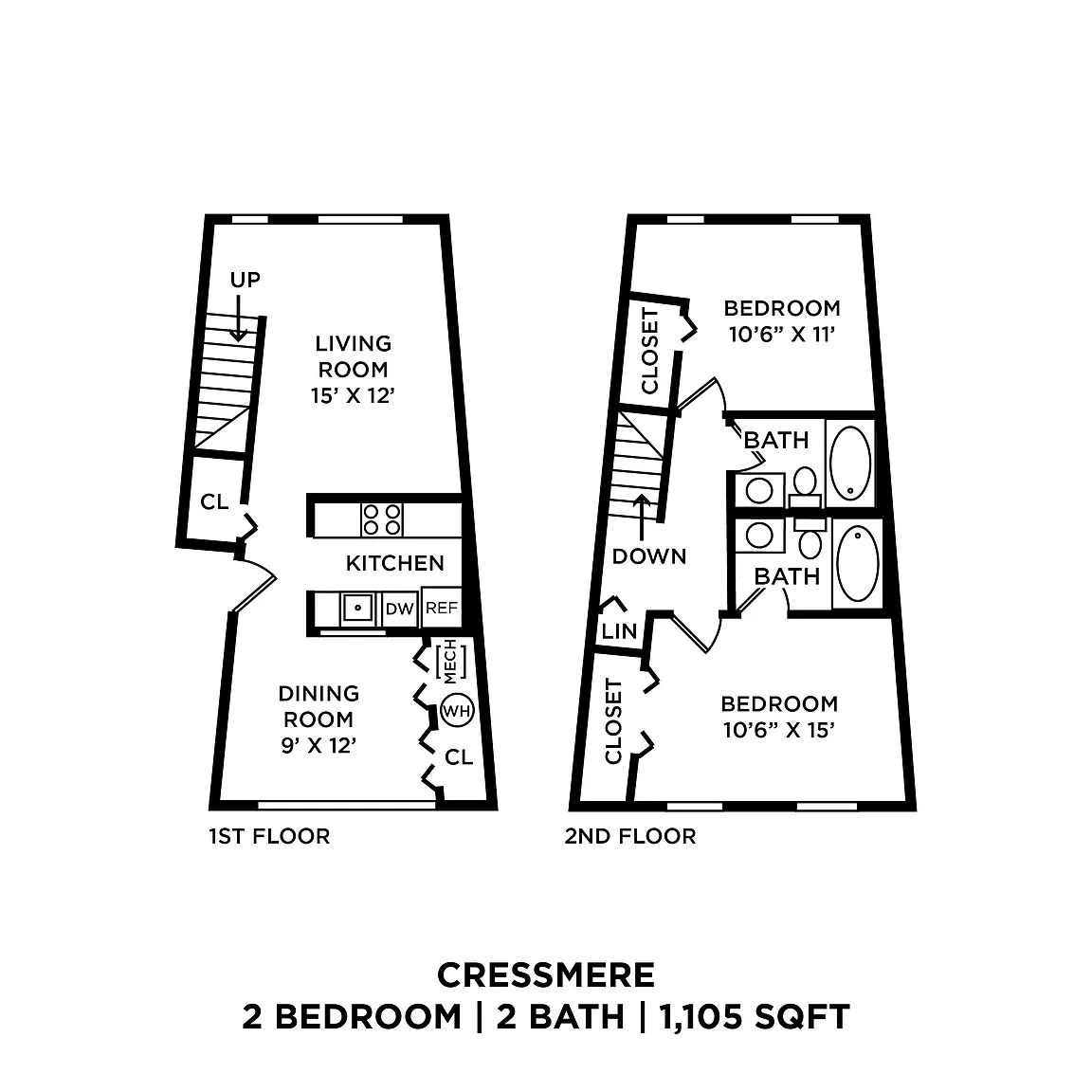 1 Bedroom Apartments in Downtown Jeffersonville – photo 5