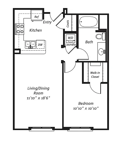 Apex Mission Valley – Floor plan