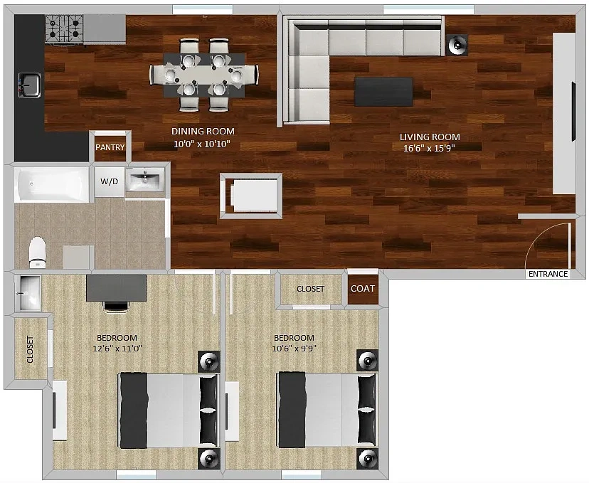 Heritage Apartments – Floor plan
