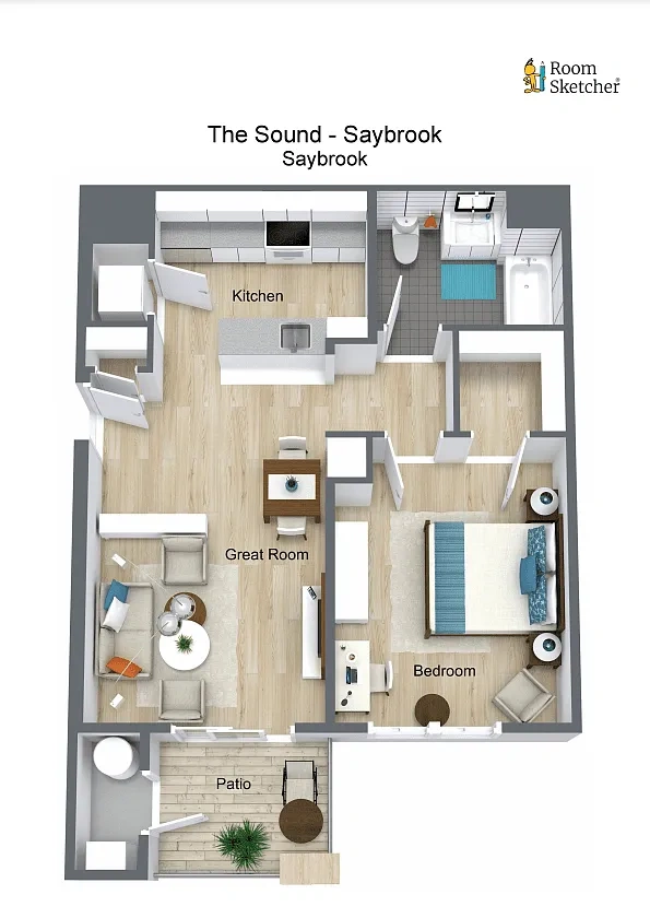 The Sound at Gateway Commons – Floor plan