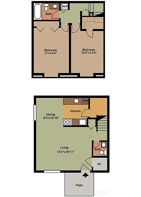Chadwick Manor Townhomes – Floor plan