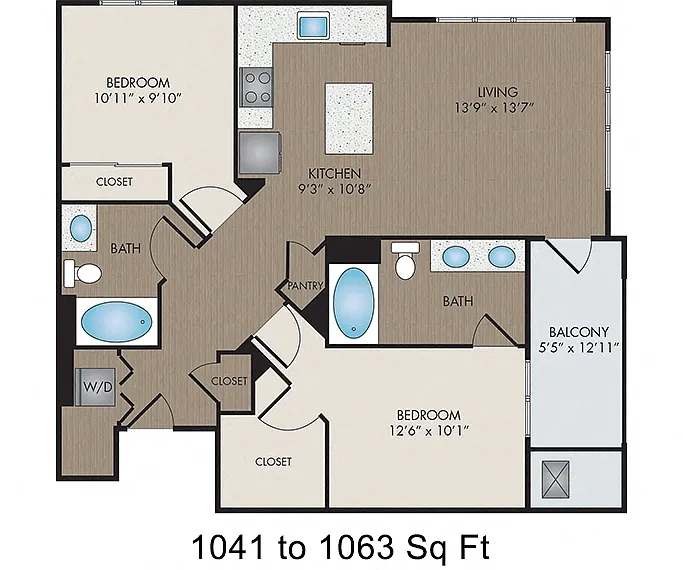 Hartley Flats – Floor plan