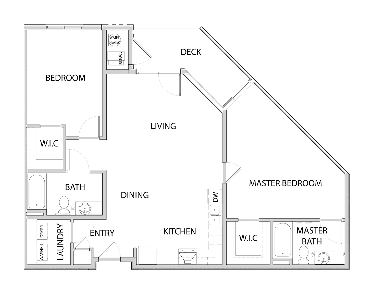 Union Midvale Apartments – Floor plan