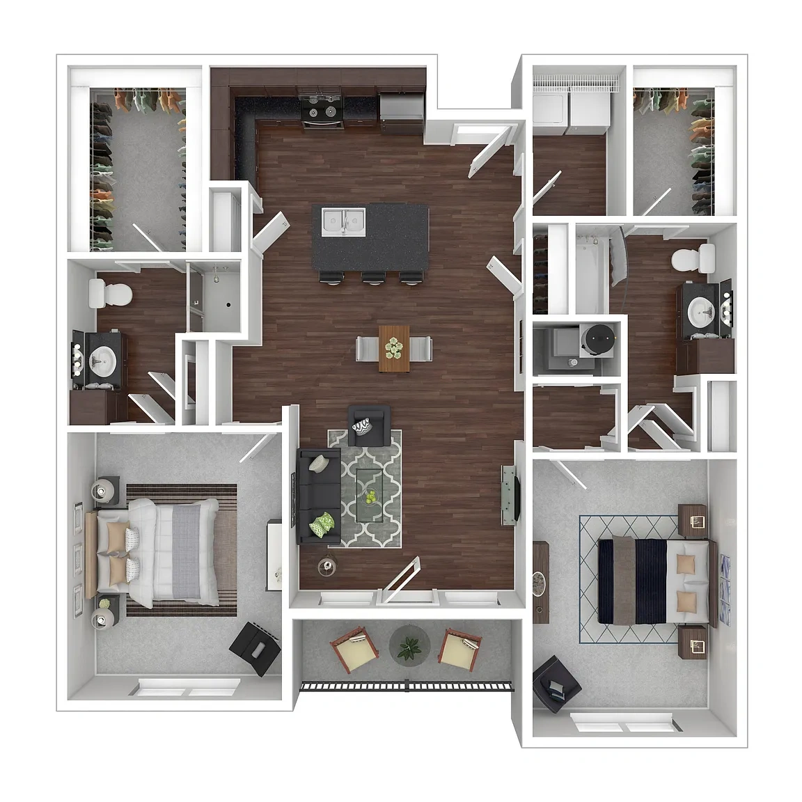 Traditions at Royalton Place - Seniors 55+ – 2 Bedroom Craftsman Premier