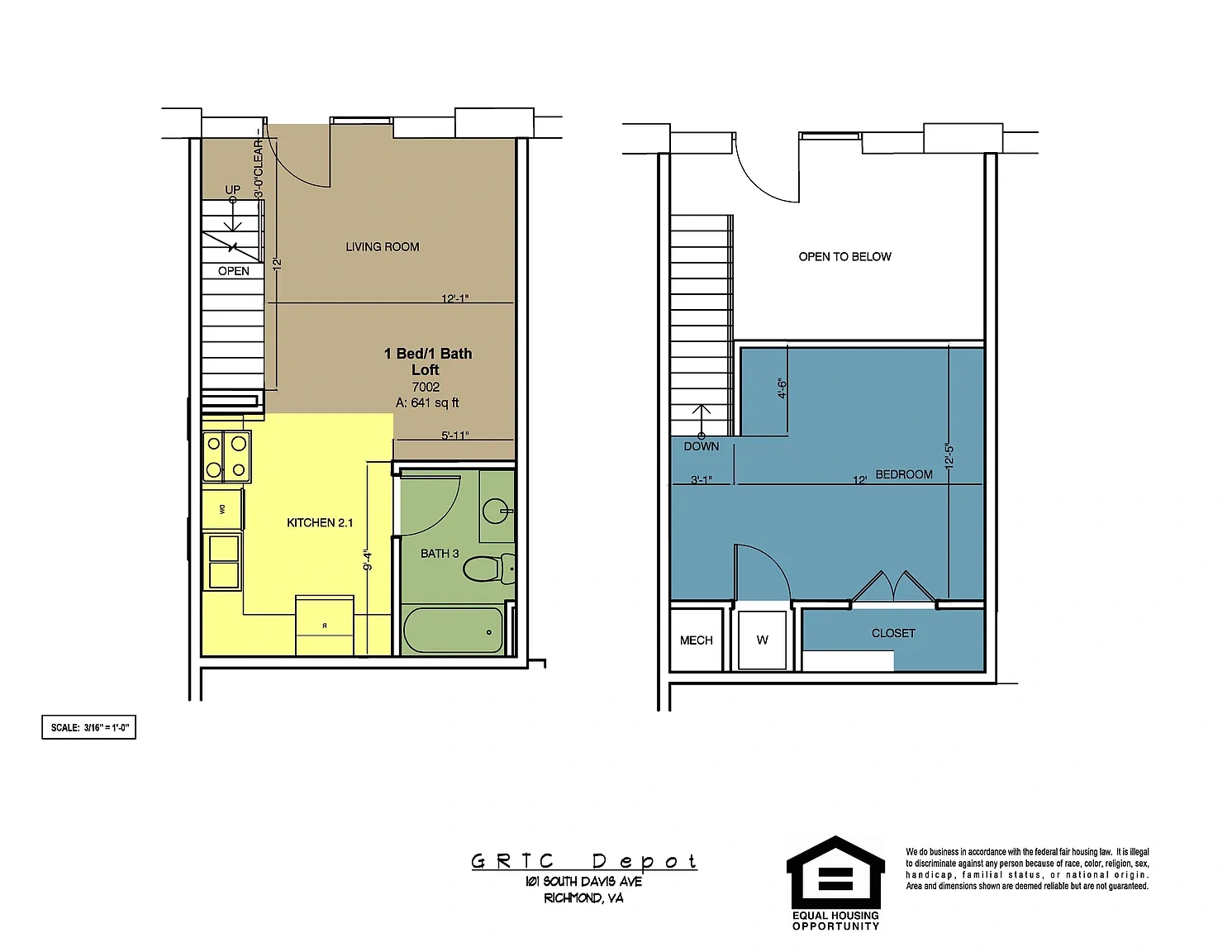 Cary Street Station – Floor plan