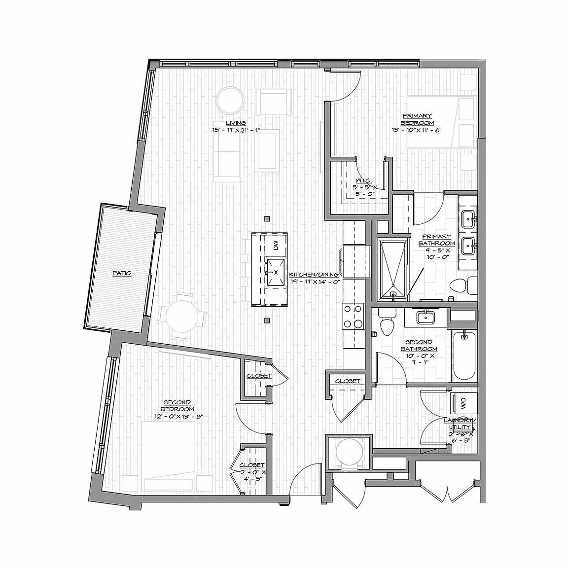 Baricelli Little Italy – 2 Bedroom, 2 Bathroom