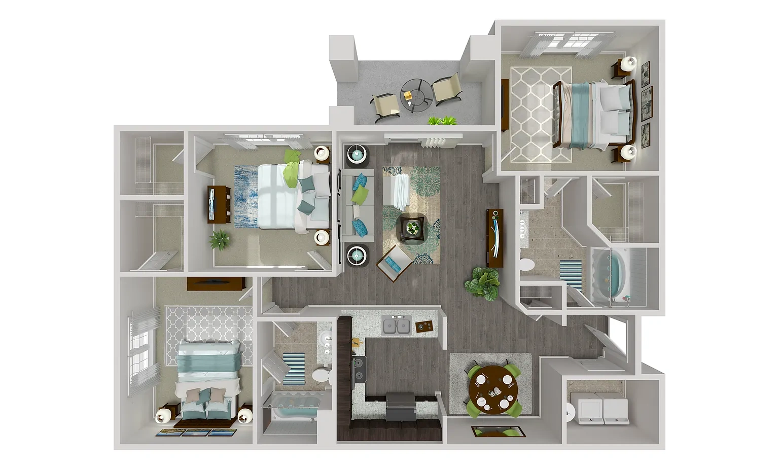 Faris Residences Goose Creek – Floor plan