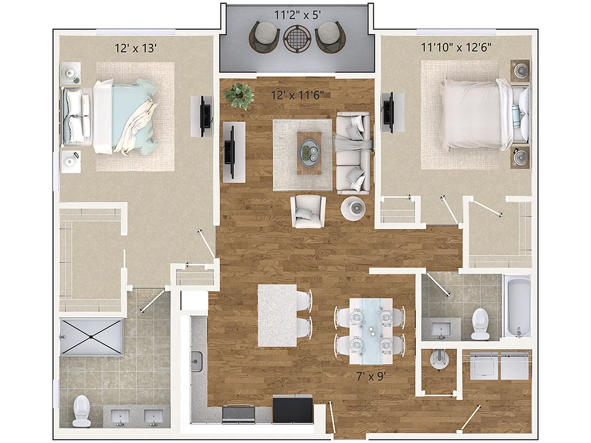 The Point at Palm Beach Grove – Floor plan