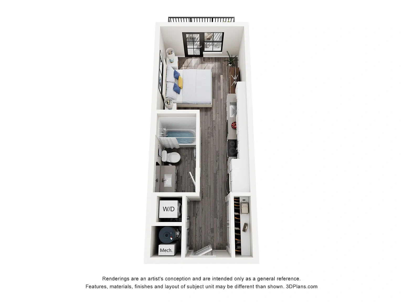 The August – Floor plan