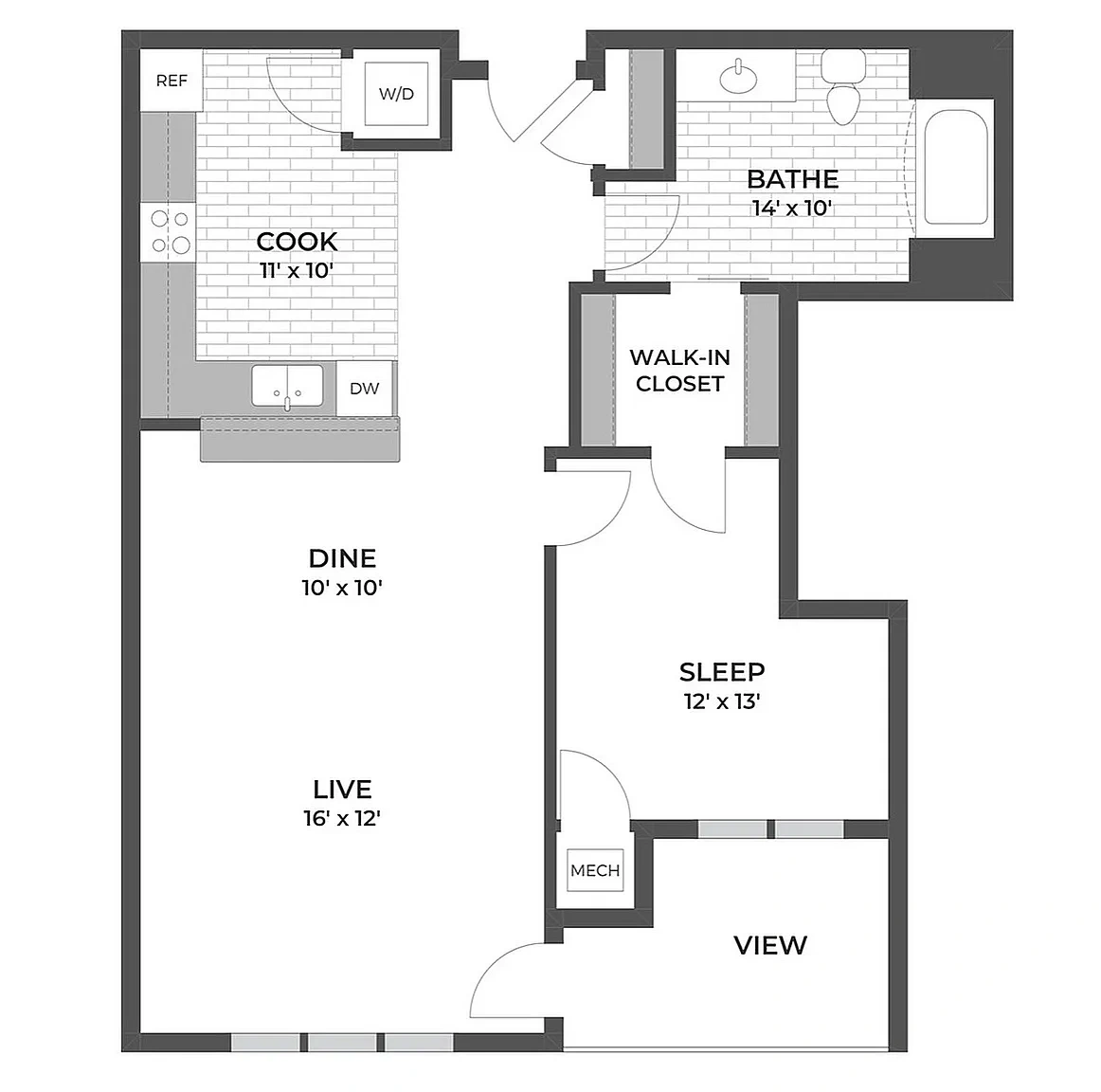 Barrington Place – Floor plan
