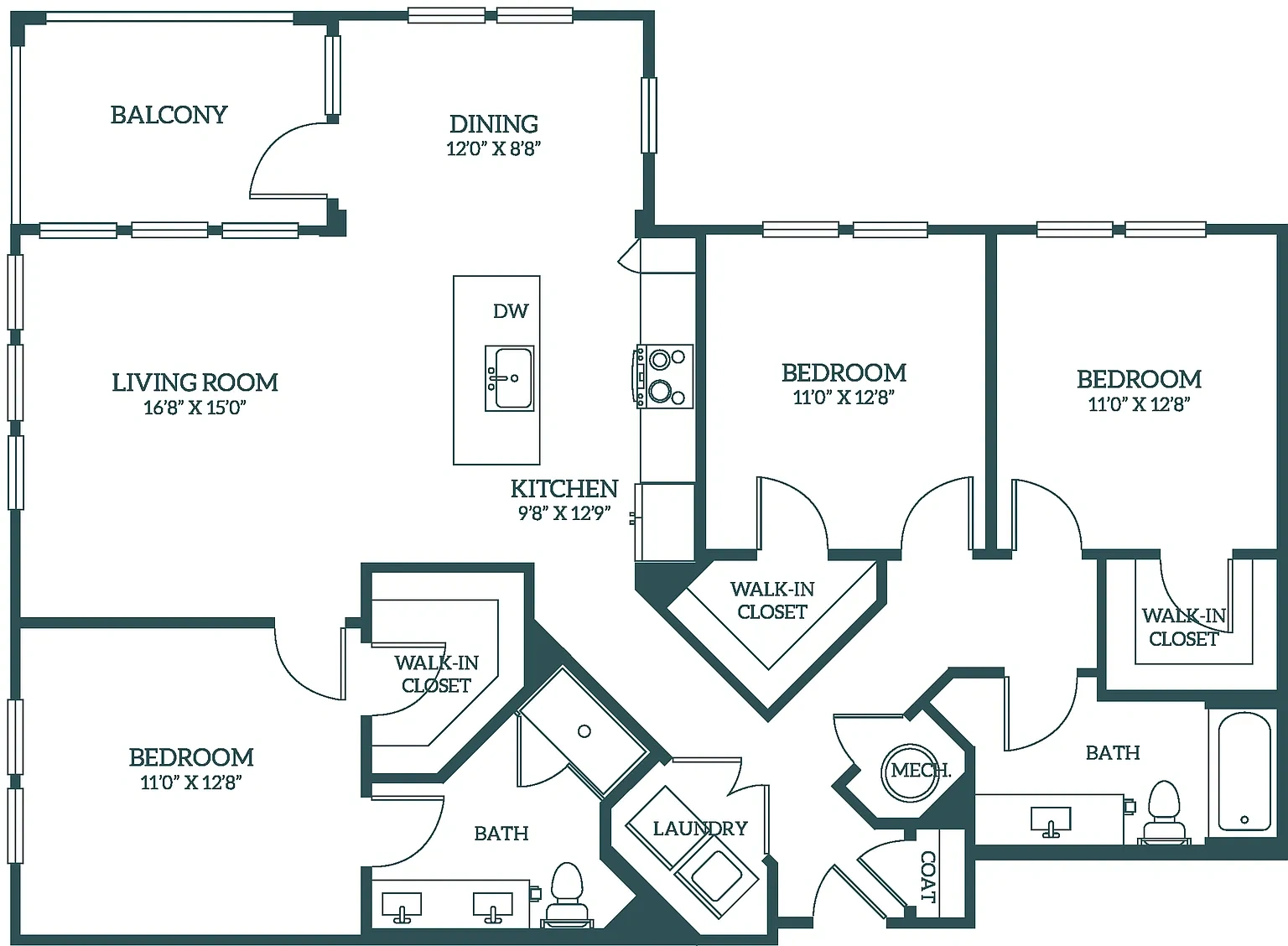 Adria – Floor plan