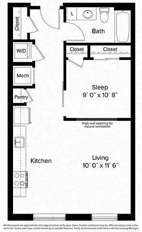 Fort Totten Square – Floor plan