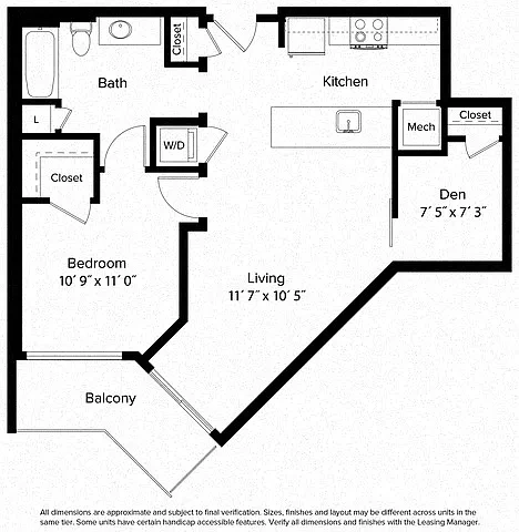Fort Totten Square – Floor plan