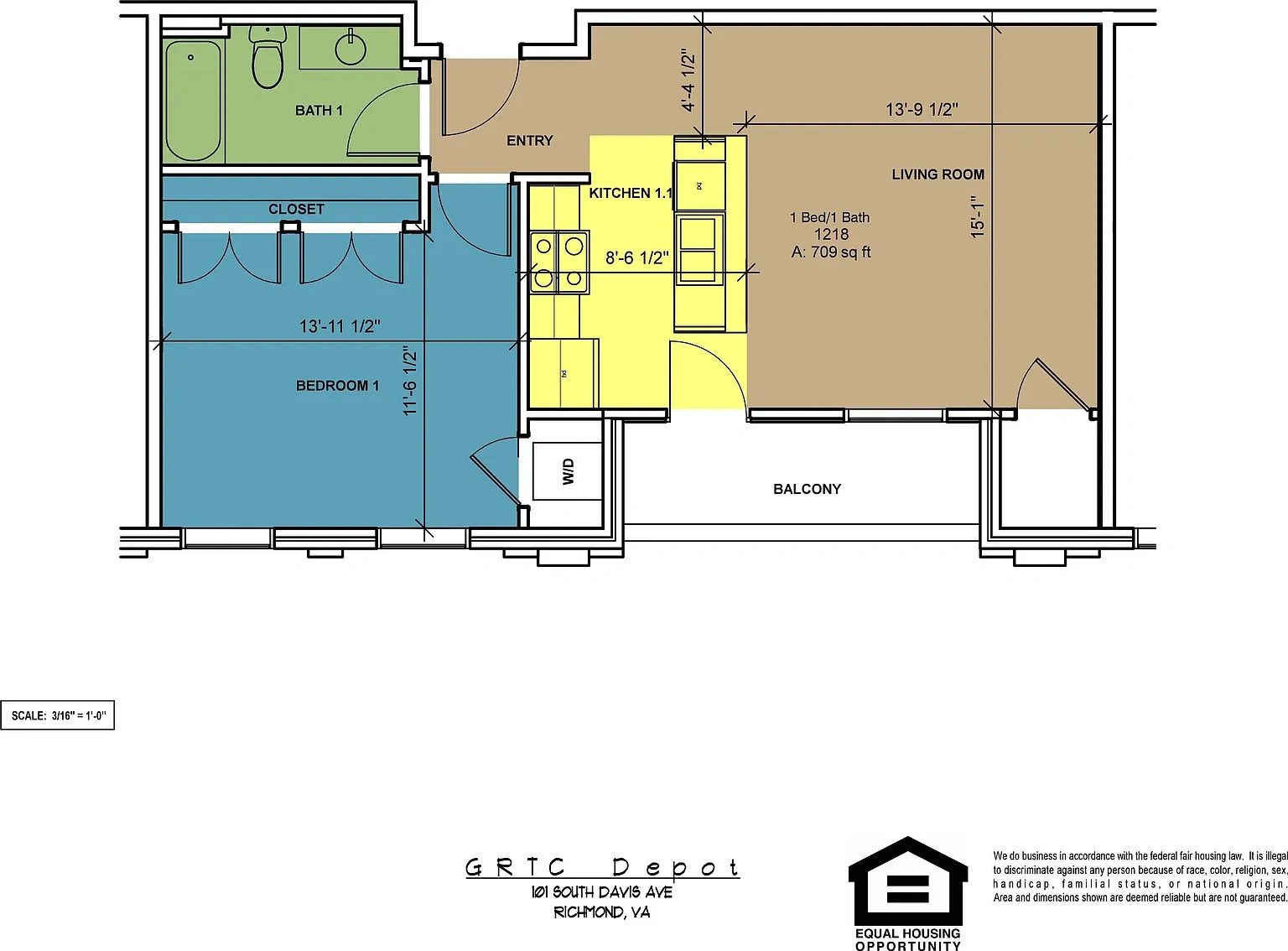Cary Street Station – Floor plan