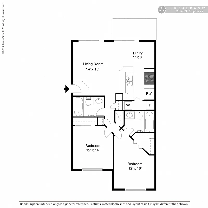 Royal Oaks Apartments – Modern Red Oak