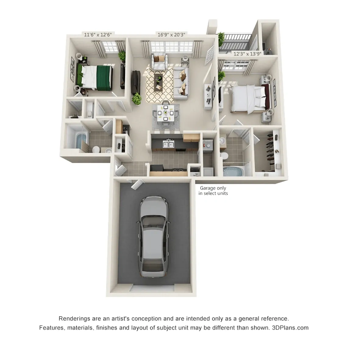 Henley at Mirror Lake – Floor plan