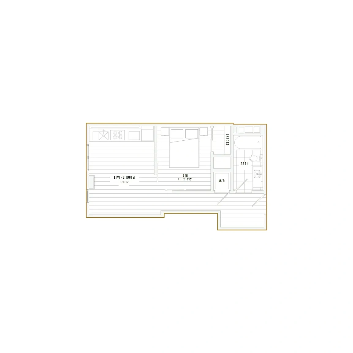 The Clifton – Floor plan