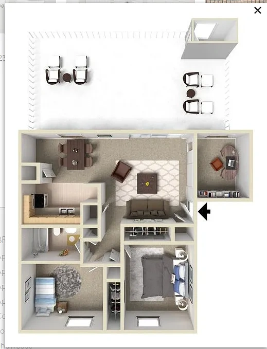 Jamestown Apartments & Townhomes – Manchester with Den