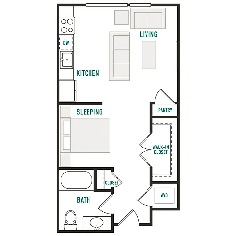 Canvas on Blake – Floor plan