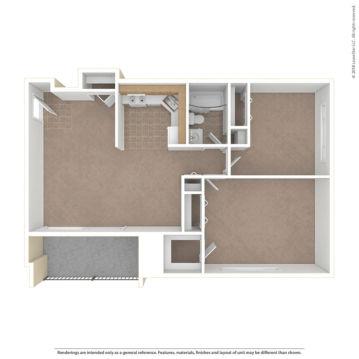 Suburban Park – Floor plan