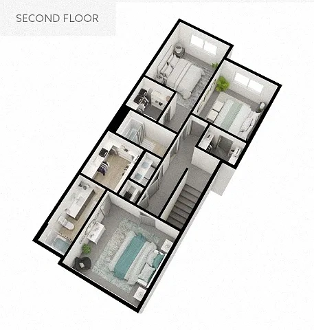 Rise Townhomes – Floor plan