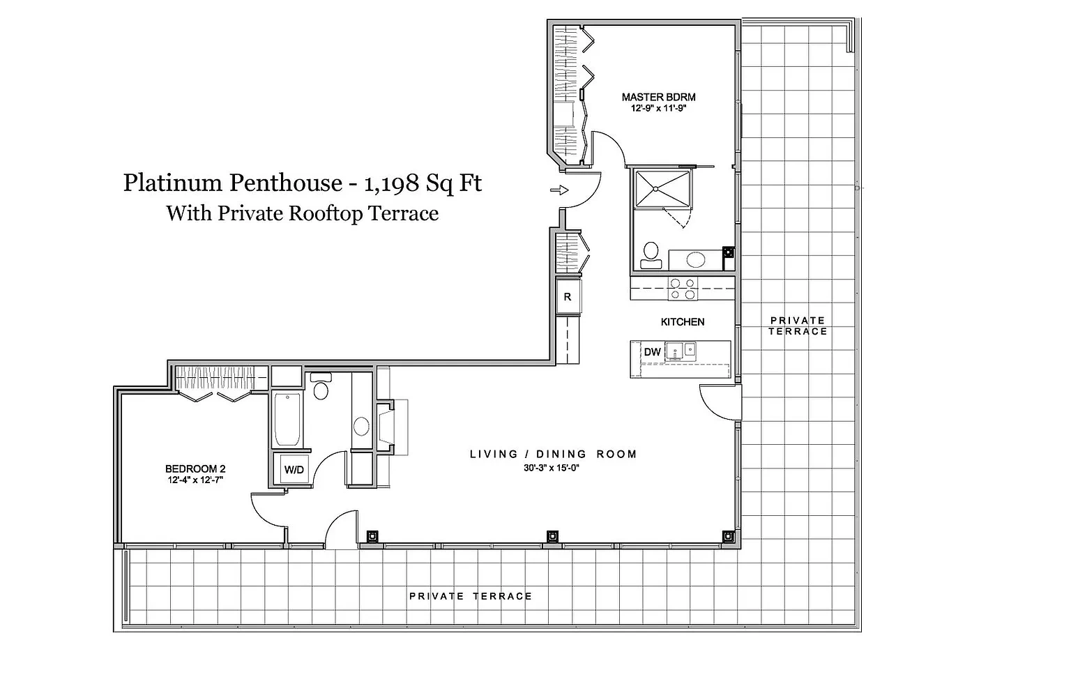 The 508 West – Floor plan