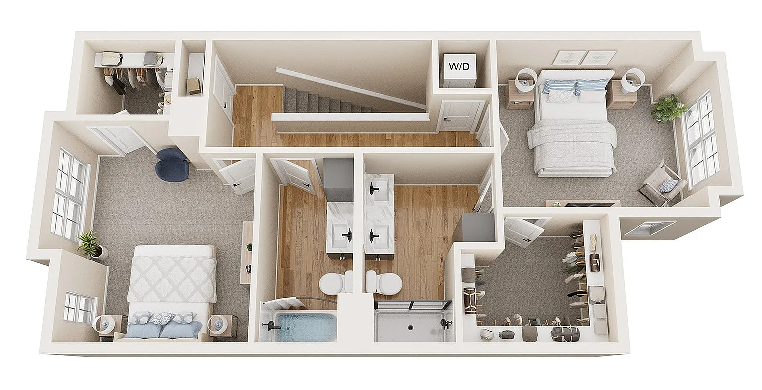 Terrapin Run Townhomes – Floor plan