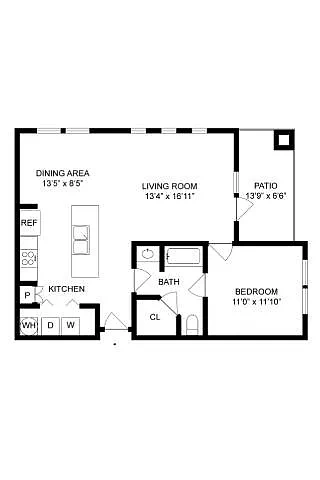 Charleston on 66th – Floor plan