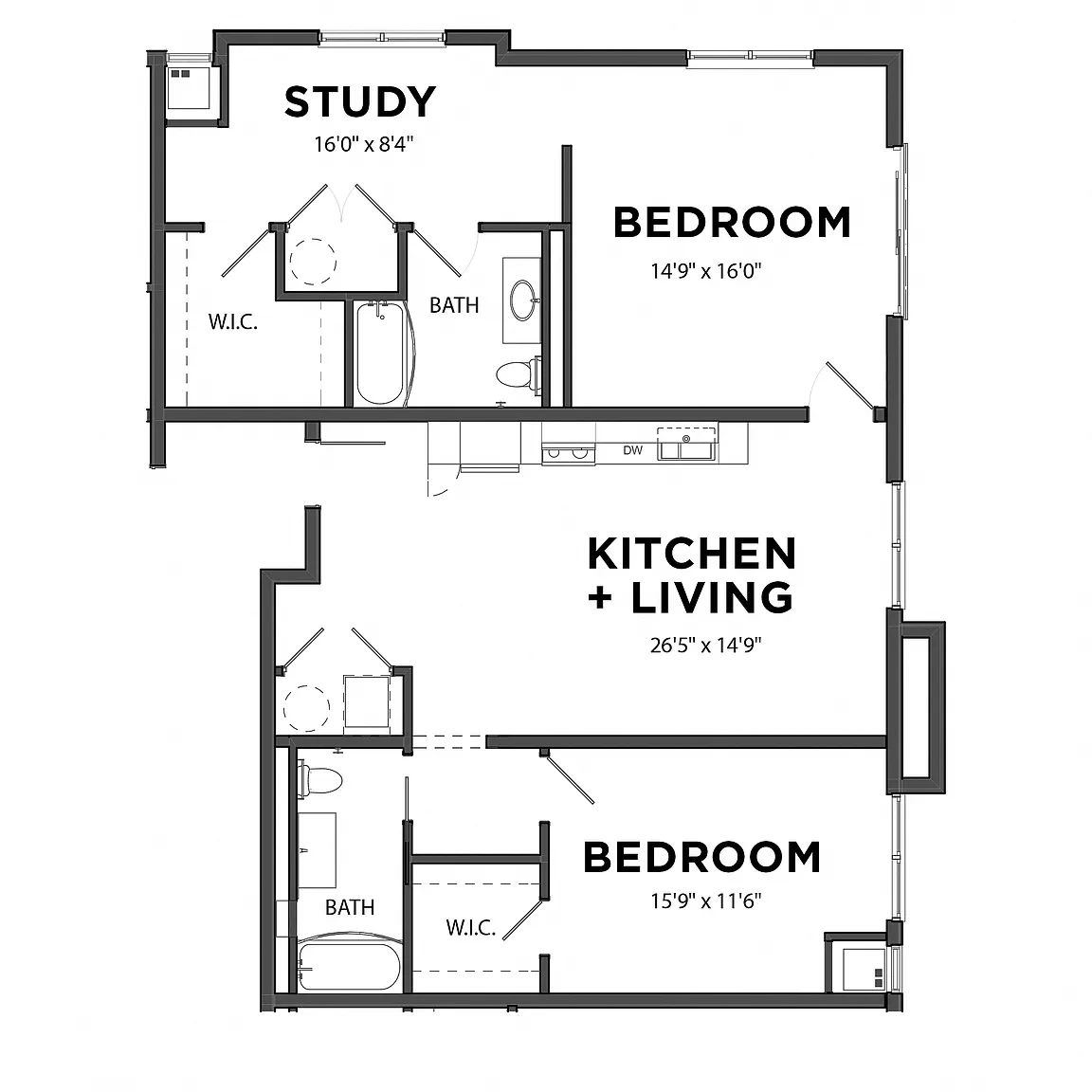 Bakery Living – Floor plan