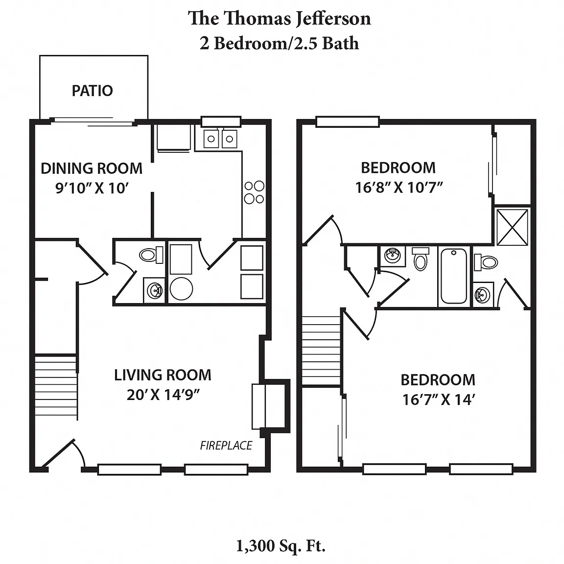 Revere Village Apartments – Floor plan