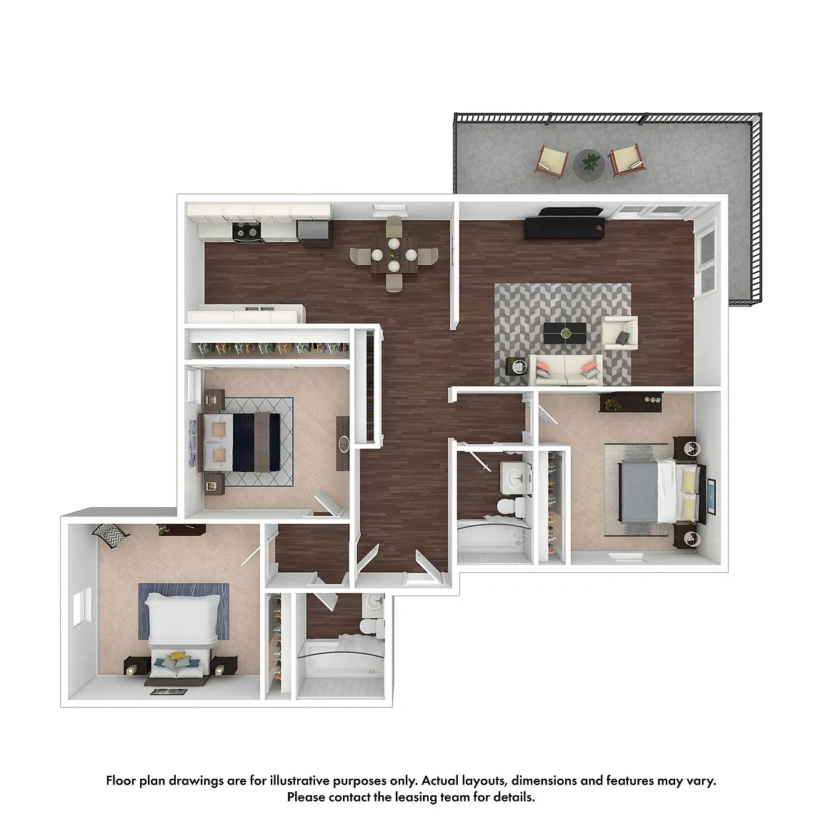 The Cedars at Creekside – Floor plan
