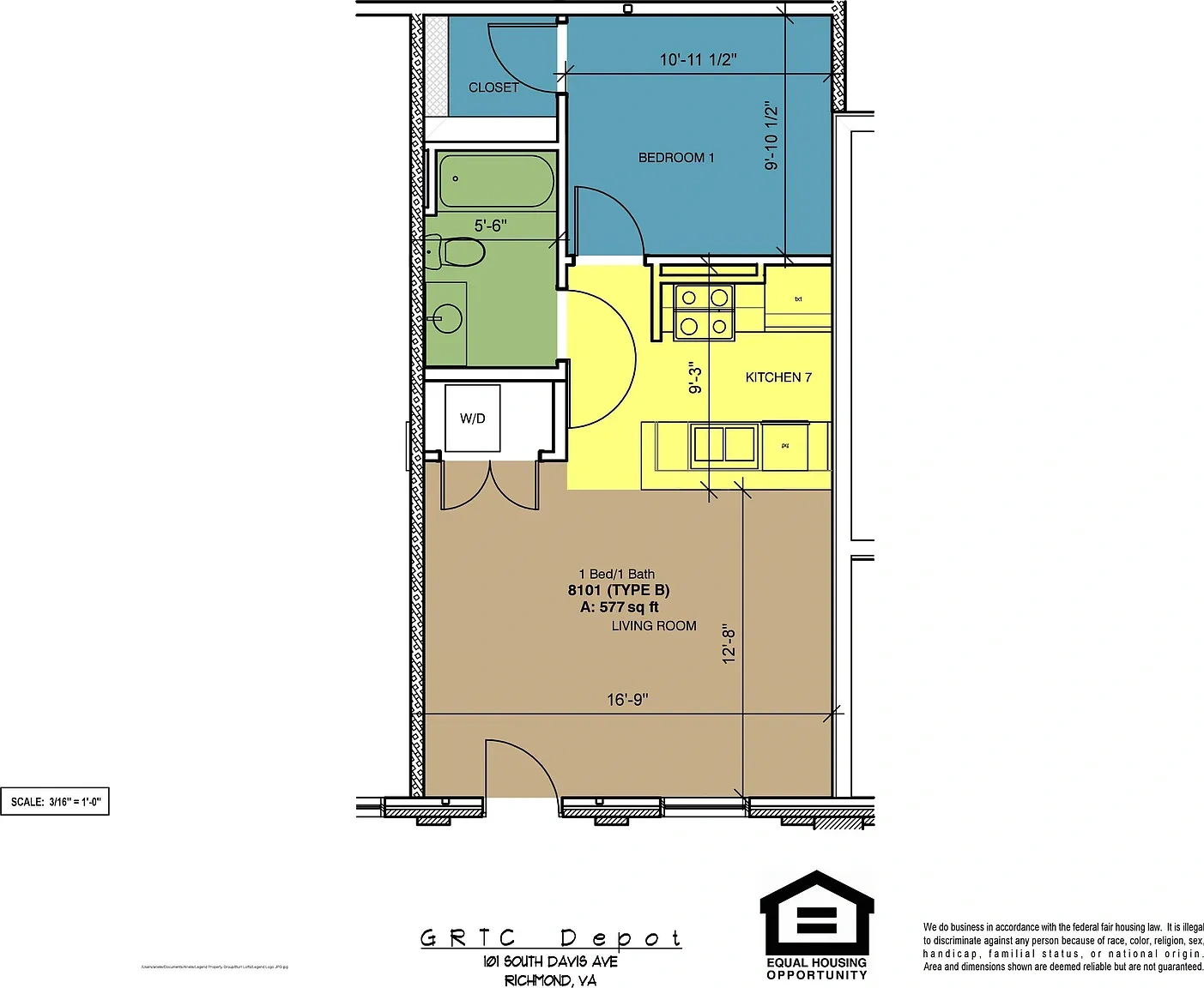 Cary Street Station – Floor plan