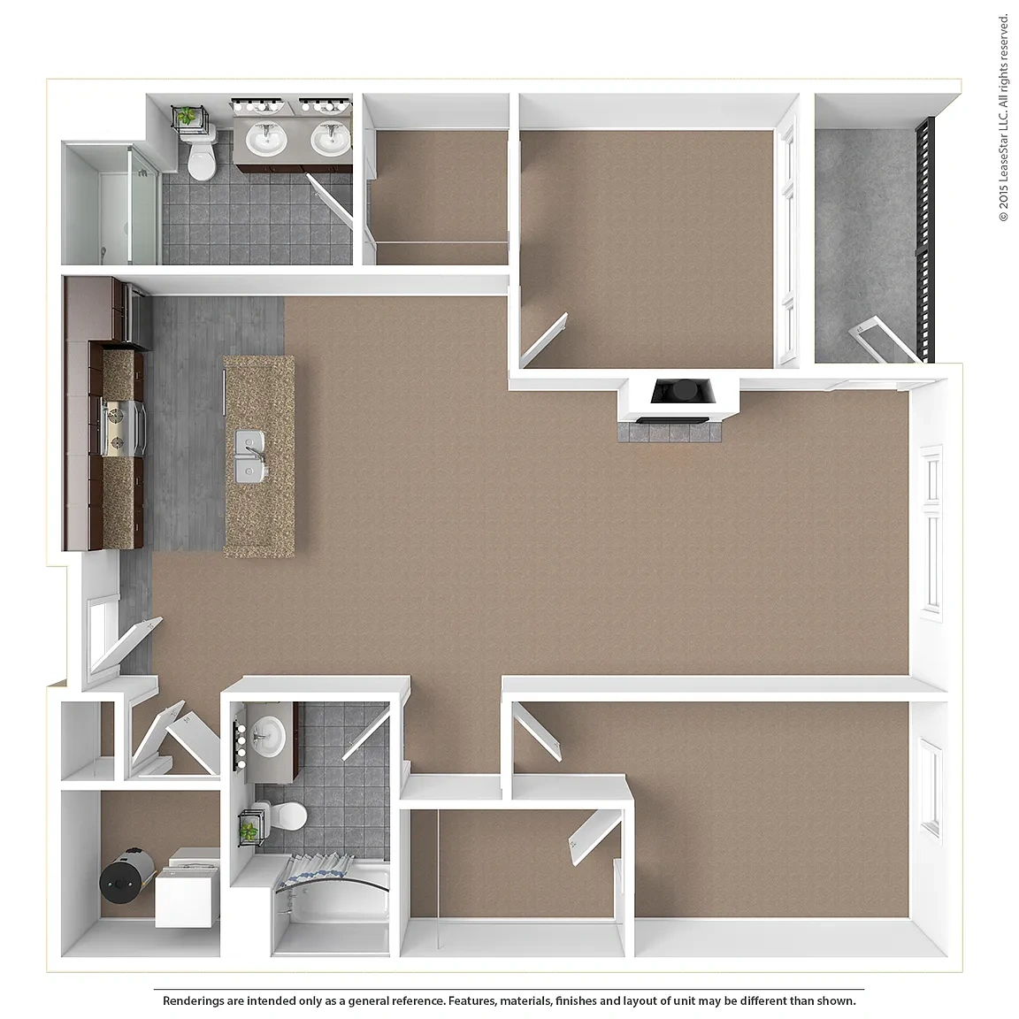 Bridge Park – Floor plan