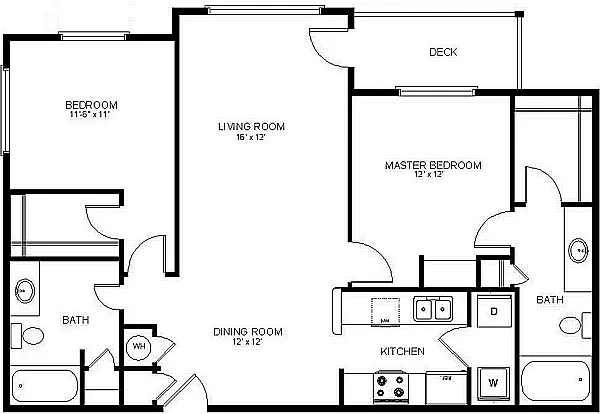 Reserve at Lenox Park – Floor plan