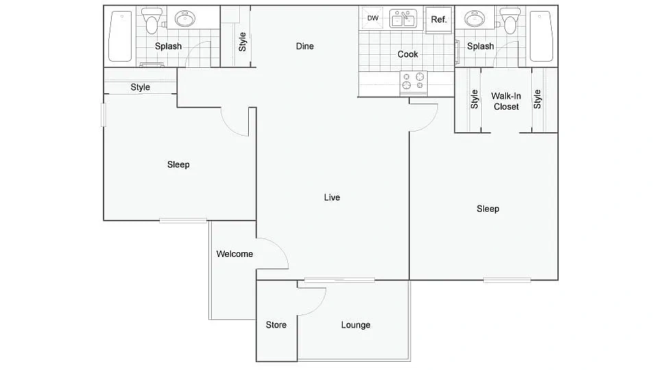 ReNew One59 – Floor plan