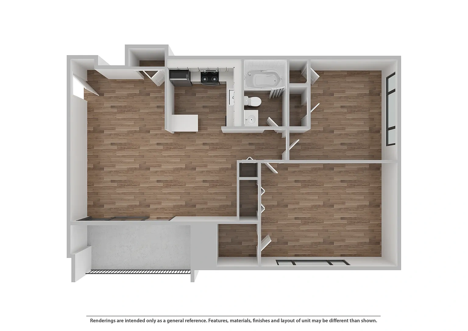 Suburban Park – Floor plan