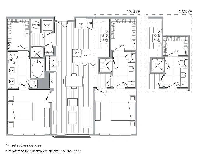 Hanover Colony Place – Floor plan