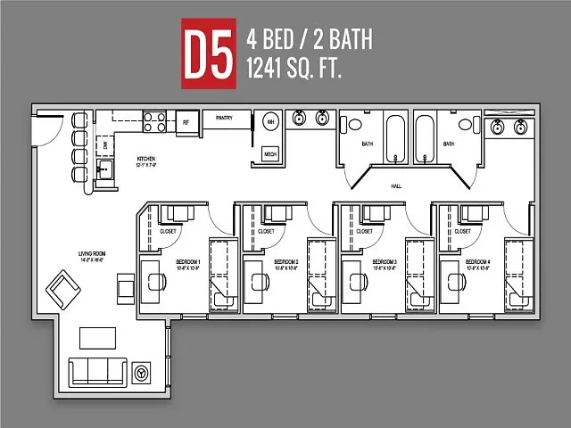 CP Cincy Student Housing – Floor plan