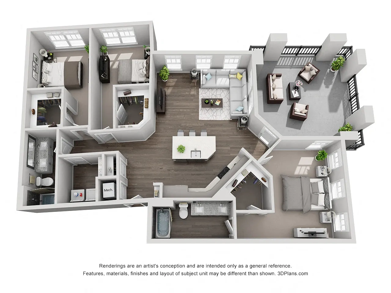 Central Island Square – Floor plan