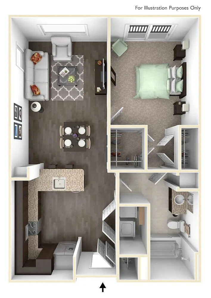 The Vue at Creve Coeur Apartments – Floor plan