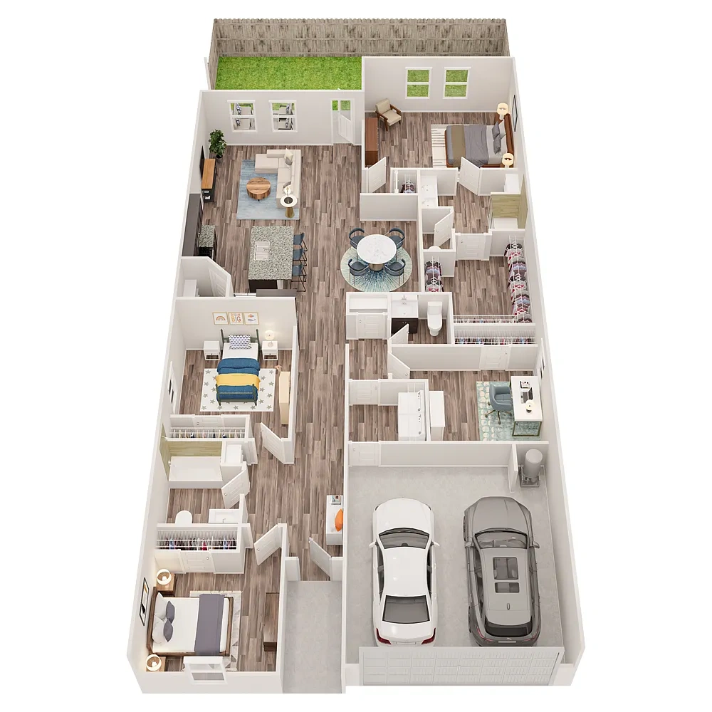 Sara Park Rental Homes – Floor plan