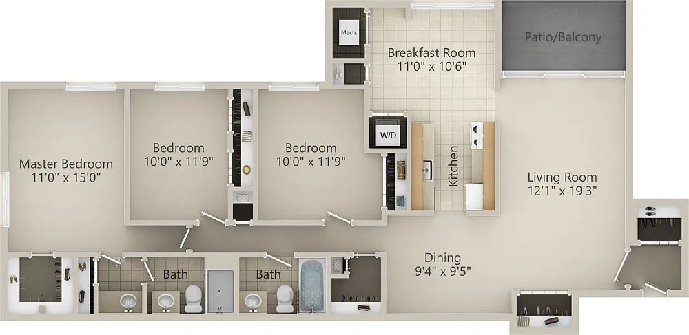 Cinnamon Run/Peppertree Farm – Floor plan
