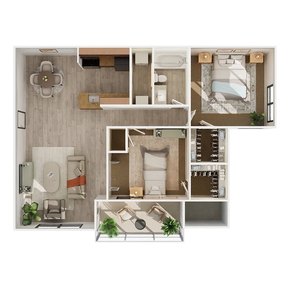 Vue at 1400 – Floor plan