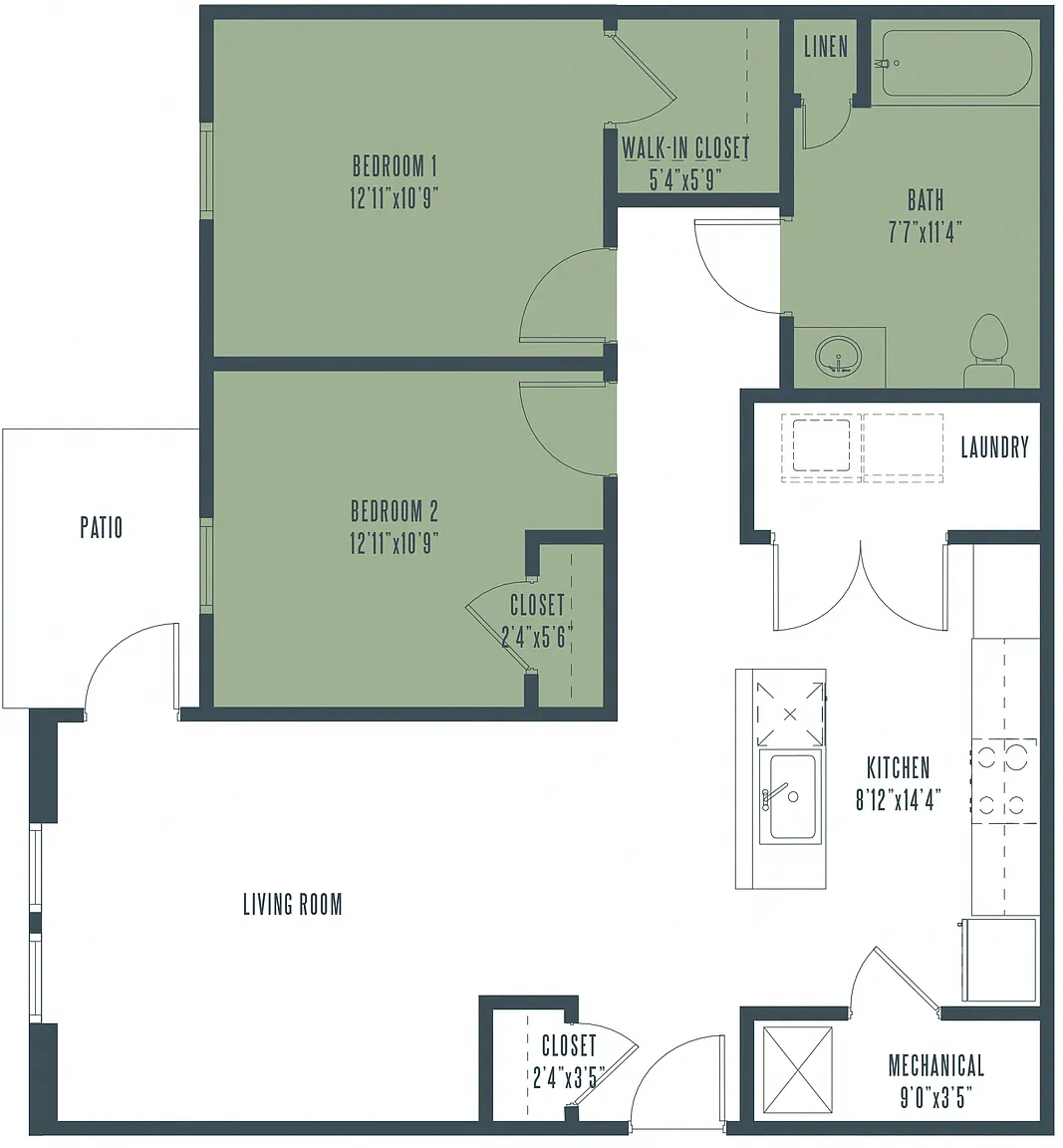 Tiffin Pointe – Floor plan