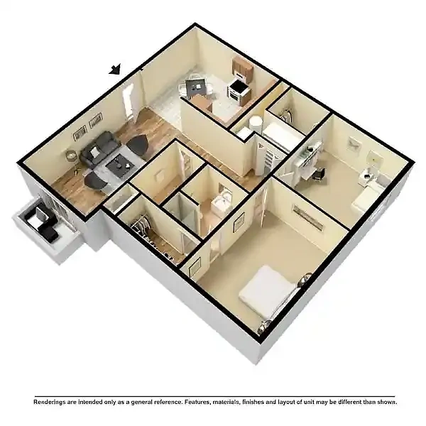 Seneca-Broadview Hills – 2 BR 2 BA